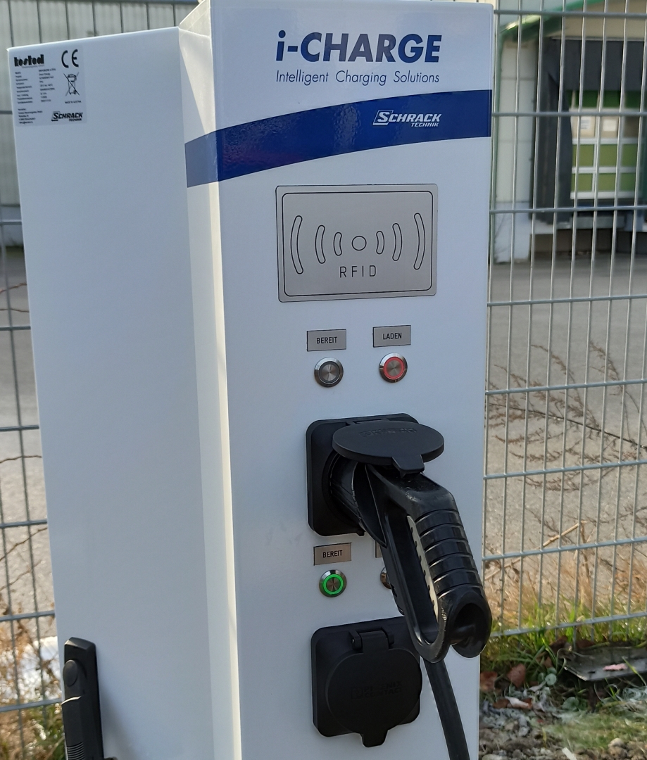 sustainability:  Electric car charger